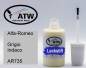 Preview: Alfa-Romeo, Grigio Indaco, AR735: 20ml Lackstift, von ATW Autoteile West.